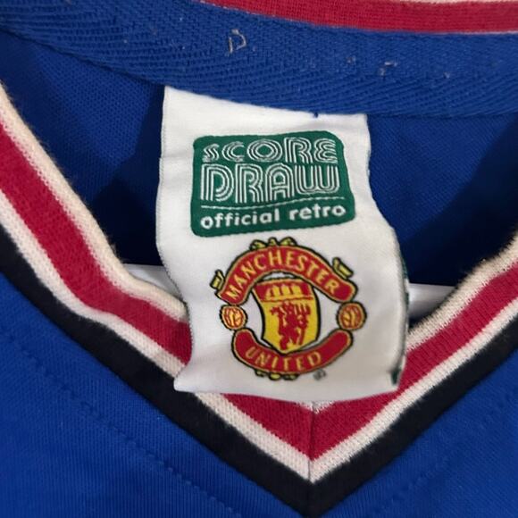 Vintage Manchester United Soccer Jersey - Picture 4 of 7